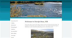 Desktop Screenshot of navajodamnm.com